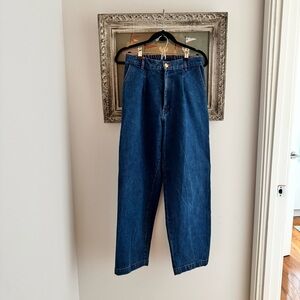 EUC Big Bud Press Blue Denim Trousers Small